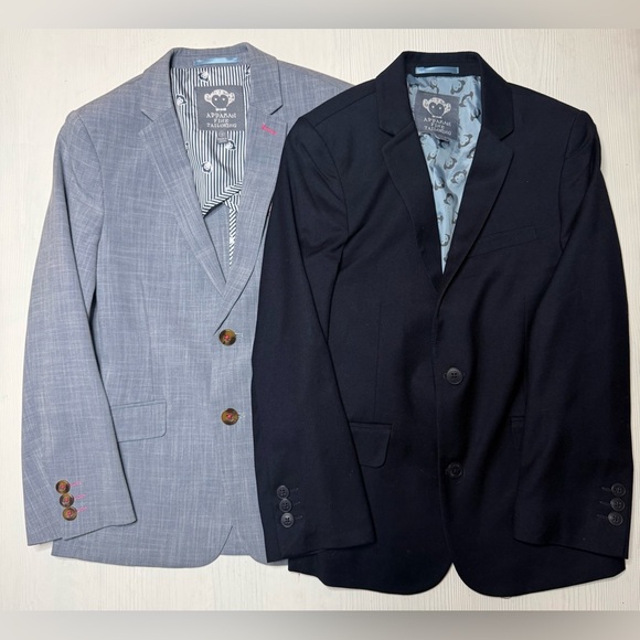 Appaman Blazers SZ 10 (Lot of 2) Navy & Light Blue